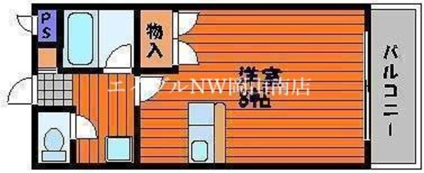 北長瀬駅 徒歩5分 3階の物件間取画像